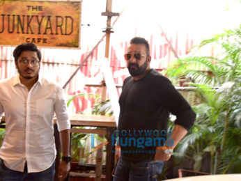 Sanjay Dutt snapped promoting the film Bhoomi