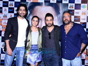 Shraddha Kapoor promotes Haseena Parkar with the team at Odeon Carnival Cinemas in Delhi