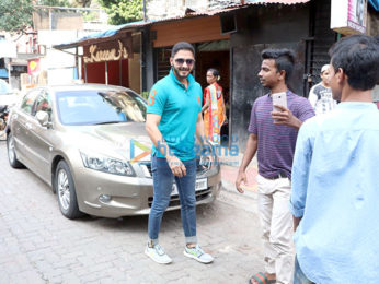 Shreyas Talpade snapped at a clinic in Bandra