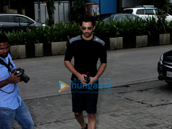 Siddharth Gupta and snapped at the gym