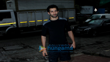 Siddharth Gupta snapped at the gym
