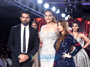 Sonakshi Sinha walks the ramp at Bombay Times Fashion Week 2017