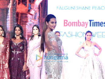 Sonakshi Sinha walks the ramp at Bombay Times Fashion Week 2017