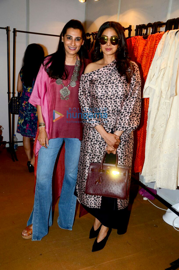 Sridevi, Ahan Shetty & Mana Shetty snapped at Araaish launch