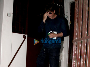 Shah Rukh Khan snapped outside a studio in Mumbai