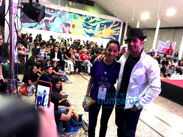 Taaha Shah graces ‘Kaleidoscope’ event as a judge for ‘Mr and Miss K’ at Sophia College