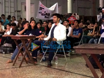 Taaha Shah graces 'Kaleidoscope' event as a judge for 'Mr and Miss K' at Sophia College