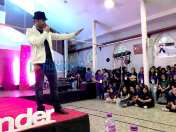 Taaha Shah graces 'Kaleidoscope' event as a judge for 'Mr and Miss K' at Sophia College
