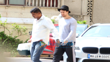 Tiger Shroff and Iulia Vantur snapped in Bandra