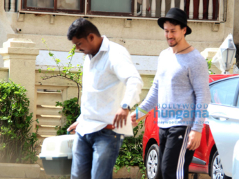 Tiger Shroff and Iulia Vantur snapped in Bandra