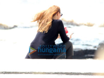 Tiger Shroff and Iulia Vantur snapped in Bandra
