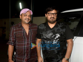 Varun Dhawan, Akshay Kumar, Alia Bhatt, Taapsee Pannu, Remo D'Souza and Kiara Advani grace the screening of Judwaa 2 at PVR Juhu