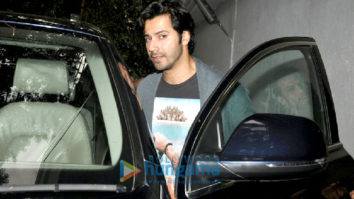 Varun Dhawan snapped in Juhu