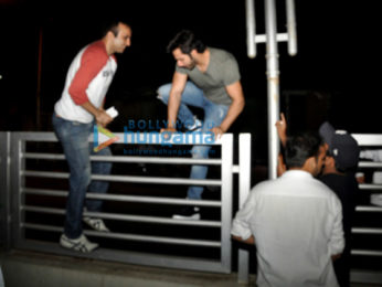 Varun Dhawan snapped leaving from PVR Juhu