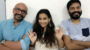 Vidya Balan poses with her ‘Mallu’ boys on the occasion of Onam