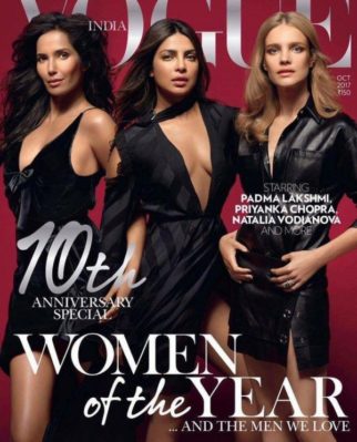Priyanka Chopra On the covers of Vogue