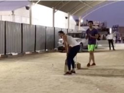 WATCH: Katrina Kaif enjoys a game of cricket on the sets of Tiger Zinda Hai
