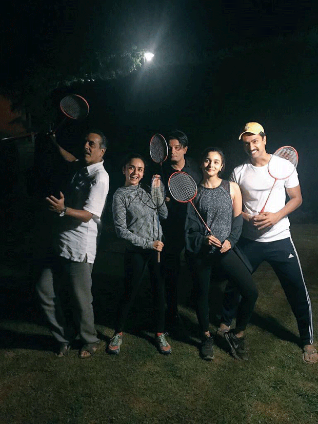 WOW! Alia Bhatt and cast of Raazi spotted playing badminton