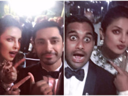 WOW! Priyanka Chopra hung out with Emmys 2017 winners Riz Ahmed and Aziz Ansari
