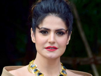 Zareen Khan snapped on the sets of Comedy Dangal