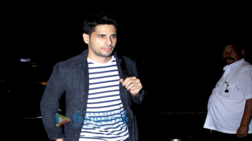Sidharth Malhotra, Kriti Sanon and Huma Qureshi snapped at the airport