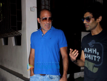 Akshaye Khanna snapped at Shankar Mahadevan's studio