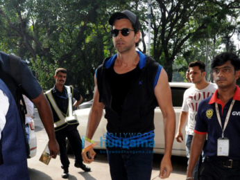Hrithik Roshan, Sussanne Khan and their children spotted heading to Goa