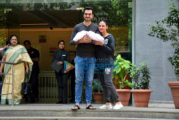 Esha Deol & Bharat Takhtani snapped with their newborn baby girl