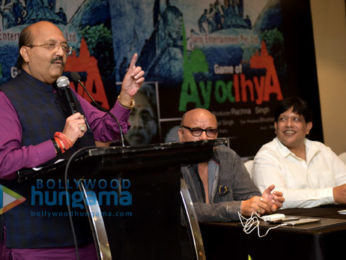 Poster & trailer launch of the film 'Game Of Ayodhya'