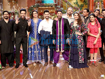 Cast of Golmaal Again snapped on sets of The Drama Company