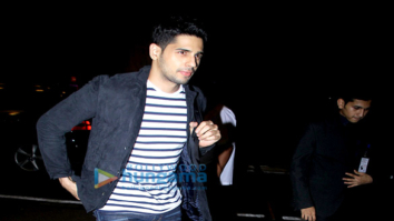 Sidharth Malhotra, Kriti Sanon and Huma Qureshi snapped at the airport