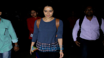 Shraddha Kapoor & Irrfan Khan snapped at the airport