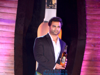 Sachin Joshi graces the launch of a new whiskey
