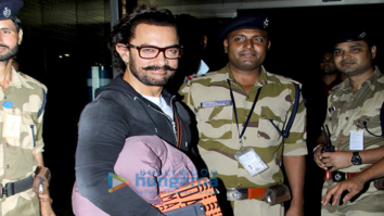 Aamir Khan, Rani Mukerji and Saif Ali Khan snapped at the airport