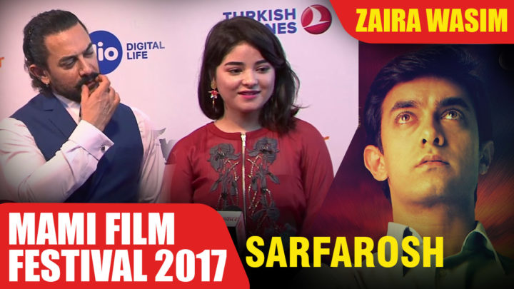 “I Would Love To Play ACP Rathore” : Aamir Khan | Sarfarosh | Mami Film Festival 2017 | Zaira Wasim