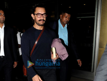 Aamir Khan, Sonakshi Sinha and Zareen Khan snapped at the airport