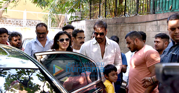 Ajay Devgan and Kajol watch ‘Golmaal Again’ with their kids Ajay Devgan and Kajol watch ‘Golmaal Again’ with their kids