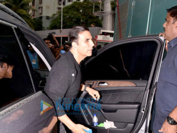 Akshay Kumar and Katrina Kaif snapped attending a martial arts event