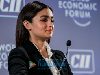 Alia Bhatt and Karan Johar in New Delhi