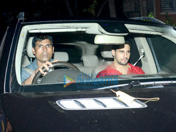 Alia Bhatt and Sidharth Malhotra snapped at Sanjay Kapoor's birthday bash