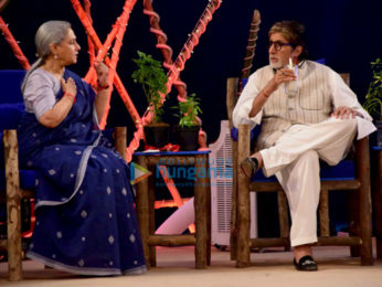 Amitabh Bachchan, John Abraham and Alia Bhatt attend the NDTV Cleanathon