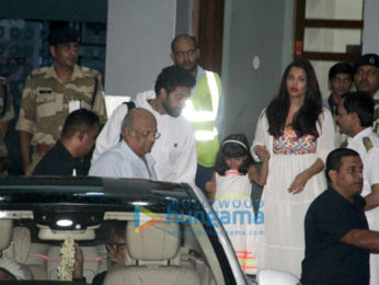 Amitabh Bachchan snapped returning from the Maldives