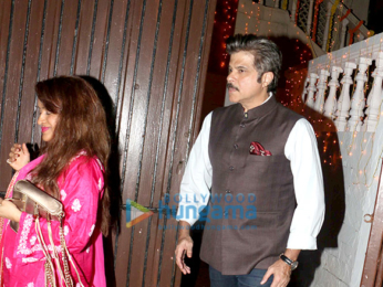 Anil Kapoor, Karan Johar snapped attending a priavte Diwali bash