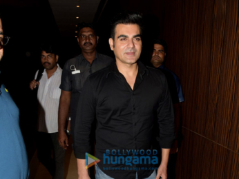 Arbaaz Khan and Zareen Khan grace the launch of the film 'Krina'