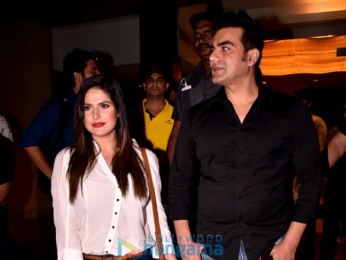 Arbaaz Khan and Zareen Khan grace the launch of the film 'Krina'