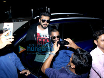 Arjun Kapoor and Ayushmann Khurrana snapped at the airport