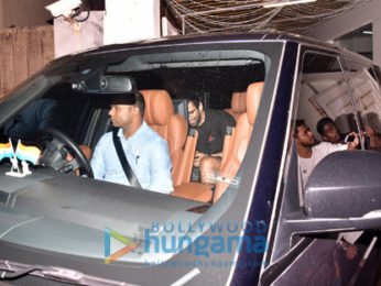 Arjun Kapoor and Imran Khan snapped at a screening at Sunny Super Sound