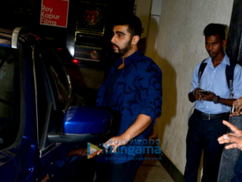 Arjun Kapoor spotted at Ashutosh Govarikar's office in Bandra