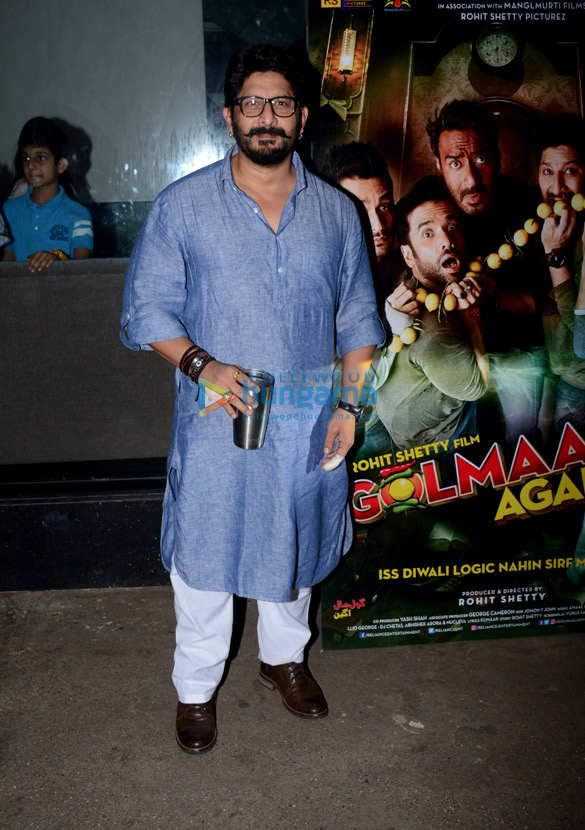arshad warsi at golmaal again screening 4