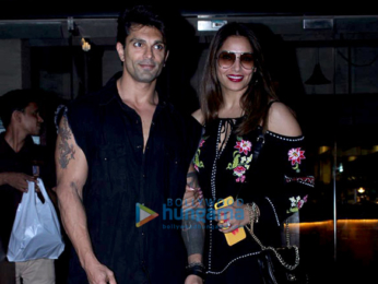 Bipasha Basu and Karan Singh Grover spotted at a restaurant